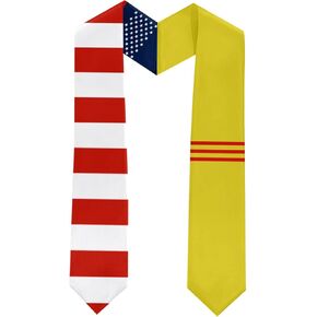 South Vietnam Graduation Stole Graduation Sash Scarf Graduation Gift for South Vietnam International Student