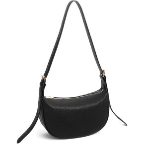 GAEKEAO Small Crescent Shoulder Bag for Women Crossbody Bags Trendy Purse Hobo Handbags with Adjustable Strap