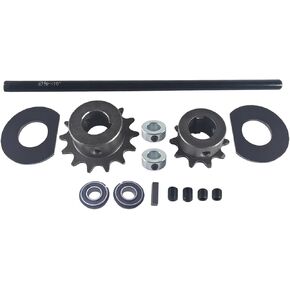 Jackshaft Go Kart Minibike Complete Jackshaft Kit 5/8" X 16" #35 Chain