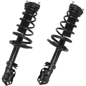 KUSATEC Rear Pair Complete Struts Shock Absorber fit for Toyota Camry 2012-2017, 172942 172943 Left/Right Struts with Coil Spring Assemblies