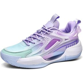 Women's Men's Basketball Shoes Breathable Comfortable Leightweight Fashion Non Slip Sport Outdoor Sneakers for Woman Man