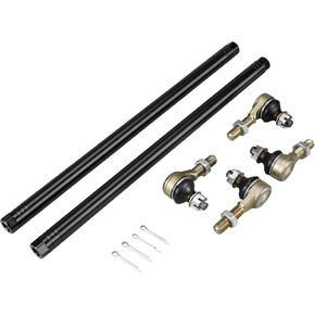 Steering Tie Rod Shaft 15.16inch Upgraded Aluminum Compatible with Yamaha Raptor 700 YFM700 2013 2015 2016 2017 2018-2024, YFZ450 2008 2009 2012 2013, YFZ450X 2010 2011, See Fitments