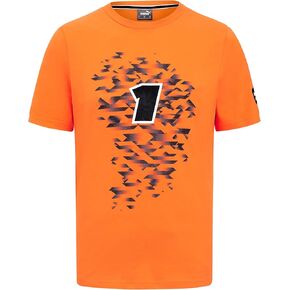 Red Bull Racing F1 Men's Max Verstappen Special Edition Singapore GP T-Shirt Orange