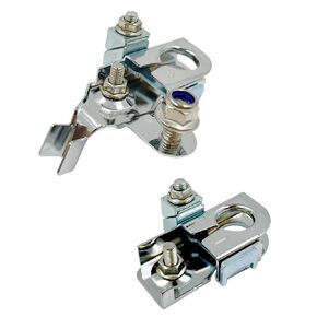BT4Z-14450-AA Positive and Negative Battery Terminal Clamp Fit for Ford F150 2011-2014 Replace BT4Z-14450-BA