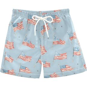 Senya Boys Swim Stonks ، Skull Style Beach Board Short