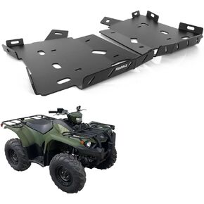 Aluminum Footwell Skid Plates Guard Cover Protector Compatible with Kodiak 450 2018 2019 2020 2021 2022 2023 2024 2025