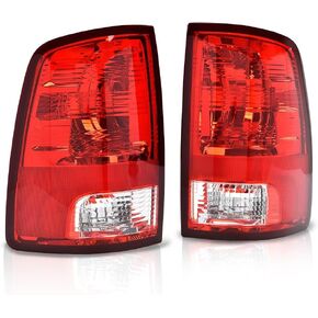 G-PLUS Tail Lights Compatible with Dodge Ram 1500 Truck 1994-2001/Fit Dodge Ram 2500 3500 Truck 1994-2002 Rear Lamps 55055264AC CH2801122 Driver & Passenger Luces Traseras, Faros Traseros