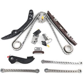 Engine Timing Chain Kit Fit For 2017-2024 Nissan Pathfinder Infiniti QX60,V6 3.5L VQ35DD Engine,130286KA0A 130706KA1C 150436KA0A