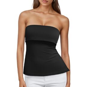 Trendy Queen Going Out Tops for Women Summer Spring Tube Tops Cute Off The Shoulder Backless Corset Teen Girls Y2k Clothes