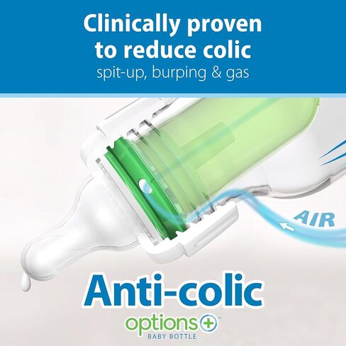 Dr. Brown's Options + Wide-Neck Glass Baby Bottle Starter Set in Saudi Arabia