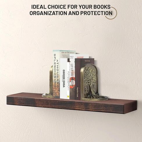Tree of Life Vintage Heavy Bookends ، 2 Bookend Decorative Bookend فريدة من نوعها للأرفف أو خزانة الكتب ، ومكتب رف الكتب المضادة للانزلاق ، وهدايا للأم والأب in Kuwait