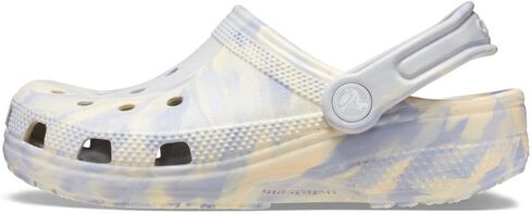 كروكس - قبقاب كلاسيكي برسومات مصبوغة للأطفال من الجنسين (طفل صغير/طفل كبير) in Kuwait