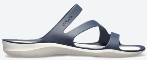 Crocs Women's Swiftwater Sandals, Navy/White, 8 in Kuwait