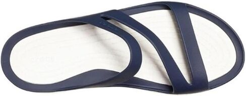 Crocs Women's Swiftwater Sandals, Navy/White, 8 in Kuwait
