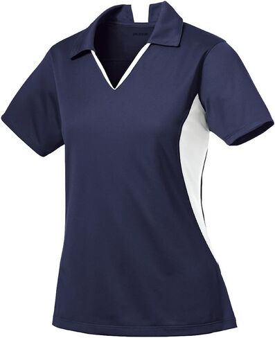 DRIEQUIP Ladies Moisture Wicking Micropique Side Blocked Polo in Sizes XS-4XL in Saudi Arabia