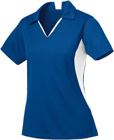 DRIEQUIP Ladies Moisture Wicking Micropique Side Blocked Polo in Sizes XS-4XL in Saudi Arabia