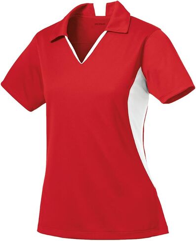 DRIEQUIP Ladies Moisture Wicking Micropique Side Blocked Polo in Sizes XS-4XL in Saudi Arabia