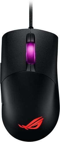 ASUS ROG Keris Lightweight FPS Optical Gaming Mouse with ROG Paracord Soft Cable, Specially-Tuned ROG 16,000 dpi Sensor, Exclusive Push-fit Switch Socket Design, PBT L/R Keys in Kuwait
