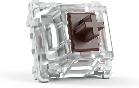 Gateron Clear Mechanical Keyboard Switches (120 Pack) - Ultra-Light Linear for Rapid Typing & Gaming - 35g Actuation Force in Kuwait