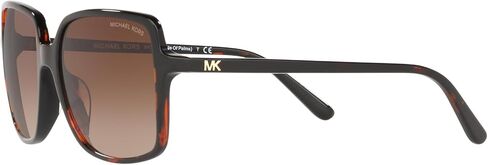Michael Kors MK2098U 378113 Brown Tortoise Isle Of Palms Square Sunglasses Lens, Db127.18 New New Tort, 56/17/140 in Saudi Arabia