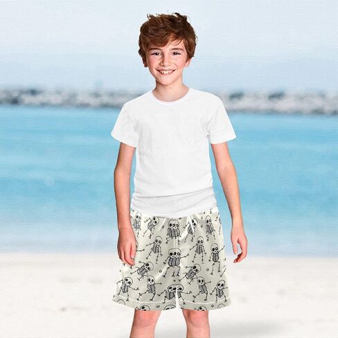 senya Boys Swim Trunks, Skull Style Beach Board Short in Saudi Arabia