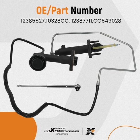 MaxPeedingRods Clutch Master and Slave Cylinder Assembly for Chevy GMC C1500 C2500 C3500 K1500 K2500 K3500 1992-1995 ، استبدل# 12385527 ، 10328CC ، 12387711 ، CC649028 in Kuwait