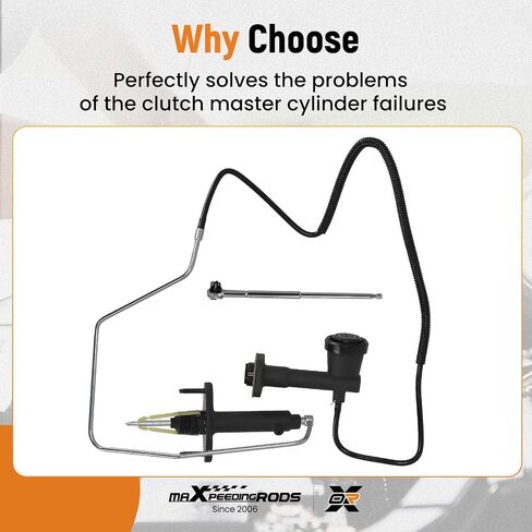 MaxPeedingRods Clutch Master and Slave Cylinder Assembly for Chevy GMC C1500 C2500 C3500 K1500 K2500 K3500 1992-1995 ، استبدل# 12385527 ، 10328CC ، 12387711 ، CC649028 in Kuwait