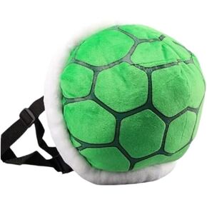 Turtle Backpack Turtle Shell Backpack Cosplay Clothing Accessories Props Soft Plush Cartoon Toy 11.4 inches