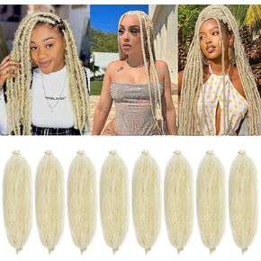 Springy Afro Twist Hair 24 Inch 8 Packs Green Marley Hair Pre-fluffed Spring Twist Hair Twisted Up Kinky Twist Cuban Twist Crochet Hair Pre-separated Braiding Hair For Black Women (24inch, green, 8packs) in Saudi Arabia