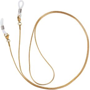 سلسلة نظارات OCR، سلسلة حبل لأقنعة الوجه، سلاسل نظارات شمسية أنيقة، حزام نظارات، سلسلة تثبيت نظارات أنيقة للنساء (ذهبي) in Kuwait