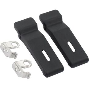 ApplianPar Pack of 2 Front Storage Rack Latch 2877447 for Polaris Sportsman 500 550 800 850 1000 Boat Compartment Cargo Box Rubber