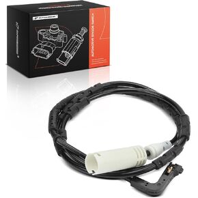 A-Premium Rear Driver or Passenger Brake Pad Wear Sensor Compatible with BMW E84 Series X1 2015, Replace# 34356790341