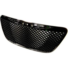 Front Grille Compatible with Chrysler 300C/300 2011-2014 Gloss Black Mesh Grill Replacement