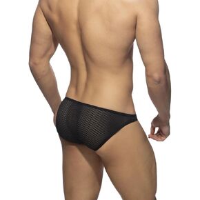 Evankin Men's Sexy Brief Underwear Lace Mesh See Through Underpants Low Rise Funny Underwear