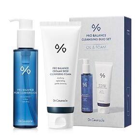 Dr.Ceuracle Pro Balance Cleansers Duo Set | Probiotics Deep Cleansing Oil & Foam | Daily Makeup Remover & Pore Minimizer | Hydrating, No Clogging Pores | Face Wash for All Skin Types to Sensitive Skin | leegeehaam Cosmetics