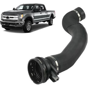 Turbo Intercooler Outlet Outlet Tube خرطوم أنبوب قناة Ford F250 F-250 F350 F-350 Super Duty 6.7L Powerstroke W/ 6.7L Engine 2017 2018 2019 17 18 19 استبدال HC3Z6F073B HC3Z-6F073-A