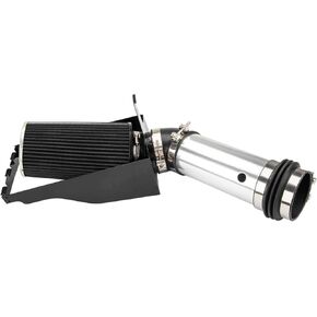 Cold Air Intake Kit System Compatible with Excursion 2000-2003 7.3L, F250 Super Duty 1999-2003 7.3L, F350 Super Duty 1999-2003 7.3L 7.3L V8 Black
