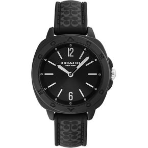 Coach Kitt Women's 3H's Quartz Watch - 35 مم TR90 Case - Silicone Strap - ملحق الأزياء الأنيق ، هدية لها