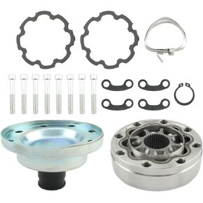 MOTOALL Front Rear Driveshaft Propeller Joint Boot Lock Tie and Grease Set Bolt Constant Velocity