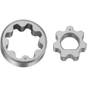JAVIK Oil Pump Rotor Set Fit for Honda CRF250R CRF250X CRF150R/RB Scrambler 100/125 CL100 CL125 CB125S TL125 XL100 Super Sport 100 CB100 1971-2024，OEM#15021-324-000