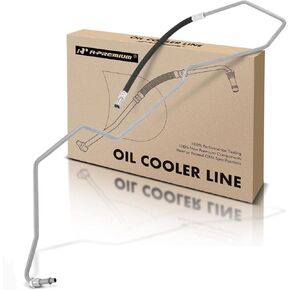 A-Premium Automatic Transmission Oil Cooler Line Hose Assembly Compatible with Dodge Durango Dakota 2000-2003 4.7L