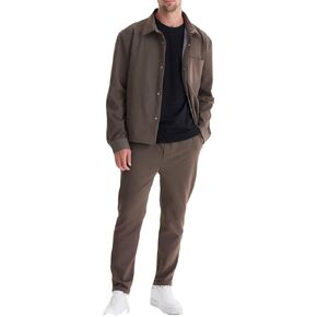 Men's 2-Piece Tracksuit Set Button-Up Jacket and Sweatpants for Running, Gym, Training, and Casual Wear