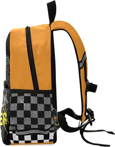 كراتون مونستر شاحنة ظهر شاحنة وحش المربى المربى الكتب الأطفال Daypack Daypack Toddler Towner School Bag حقيبة صغيرة صغيرة للأولاد مع حزام الصدر in Kuwait