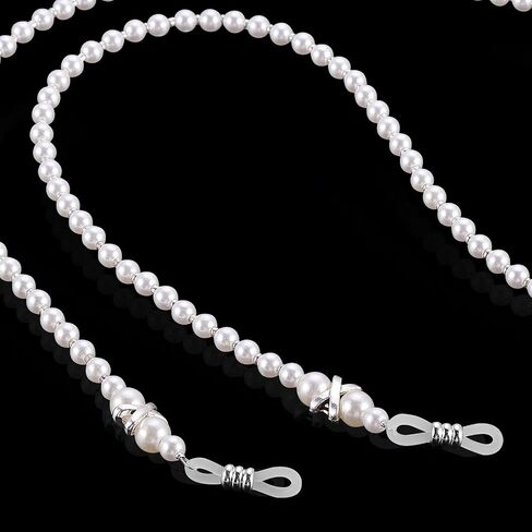 سلسلة نظارات OCR، سلسلة حبل لأقنعة الوجه، سلاسل نظارات شمسية أنيقة، حزام نظارات، سلسلة تثبيت نظارات أنيقة للنساء (ذهبي) in Kuwait