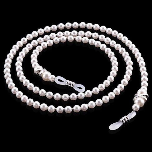 سلسلة نظارات OCR، سلسلة حبل لأقنعة الوجه، سلاسل نظارات شمسية أنيقة، حزام نظارات، سلسلة تثبيت نظارات أنيقة للنساء (ذهبي) in Kuwait