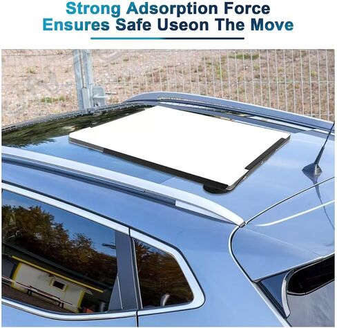 Starlink Gen 3 Flat Roof Mount Kit, Starlink Standard Dish Magnetic Quick Release Roof Mount Kit for RV, Vans, Boat, Truck(Black) in Saudi Arabia