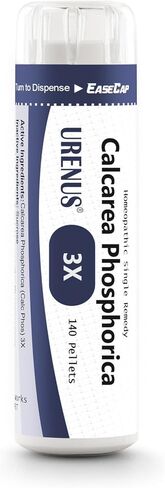 Cell Salt No. 2 Calcarea Phosphorica (Calc Phos) 3X Homeopathic Remedy 140 Pellets - EaseCap in Saudi Arabia