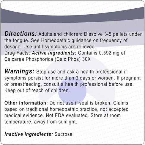 ملح الخلية رقم 2 Calcarea phosphorica (Calc PHOS) 3x علاج المعالجة المثلية 140 كريات - AECHAP in Kuwait