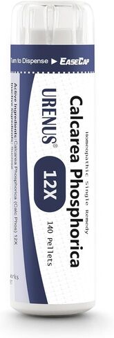 Cell Salt No. 2 Calcarea Phosphorica (Calc Phos) 3X Homeopathic Remedy 140 Pellets - EaseCap in Saudi Arabia
