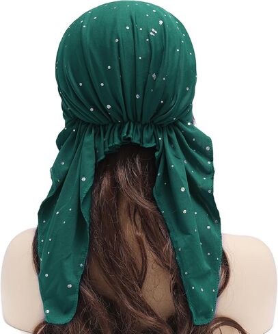Women Summer Chemo Beanie Hat Turbans Pre Tied Headwear in Saudi Arabia
